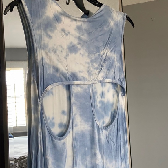 CLEARANCE!! Tie Dye sleeveless dress - Picture 2 of 4